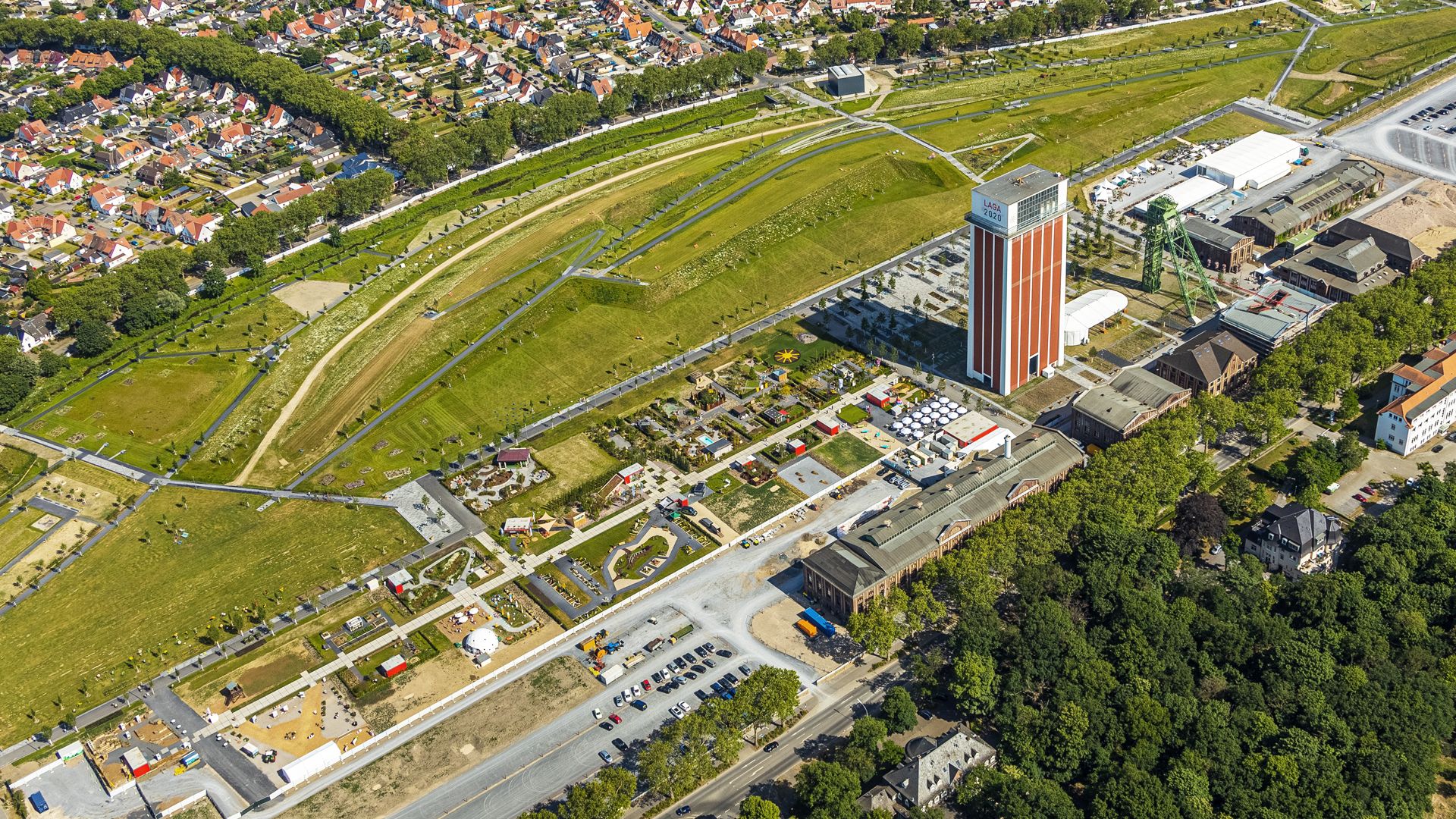 Austellungsachse Landesgartenschau 2020 Kamp-Lintfort